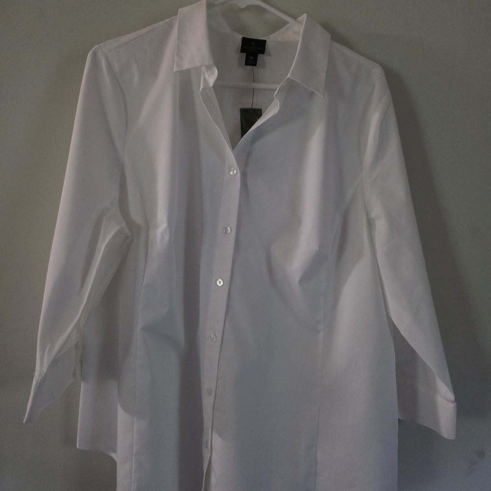Worthington White Button Down Shirt